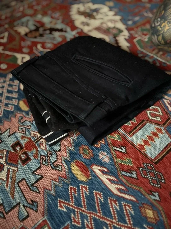 Imogene + Willie Black Indigo Nep Selvedge Denim Pants, Size 32, Made in USA - Picture 10 of 13